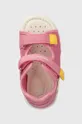 ružová Detské sandále Geox SANDAL IUPIDOO