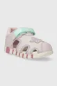 Detské sandále Geox SANDAL IUPIDOO fialová