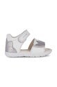 Detské kožené sandále Geox SANDAL ALUL biela B451YB.085NF.24.27