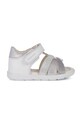 Geox sandały dziecięce SANDAL ALUL syntetyczny biały B451YC.085MA.24.27