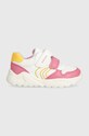 Geox półbuty dziecięce CIUFCIUF syntetyczny różowy B455QA.0BC14.24.27