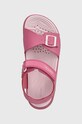 Dětské sandály Geox SANDAL FUSBETTO růžová J35HQA.000BC.28.35