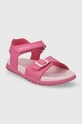 Geox sandały SANDAL FUSBETTO J35HQA.000BC.36.39 różowy SS25