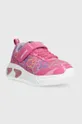 Παιδικά αθλητικά παπούτσια Geox x Disney ροζ