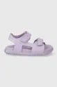 фиолетовой Детские сандалии Geox SANDAL FUSBETTO Для девочек