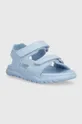 Detské sandále Geox SANDAL FUSBETTO modrá