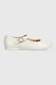 bianco Geox ballerine in pelle bambino/a JR PLIE Ragazze