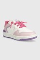 Geox sneakersy dziecięce J36HXD.054FU.28.35 różowy SS25