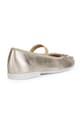 Dziewczynka Geox baleriny skórzane dziecięce J4555D.00044.24.27 złoty