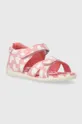 ružová Detské kožené sandále Agatha Ruiz de la Prada Dievčenský
