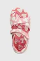 рожевий Дитячі шкіряні сандалі Agatha Ruiz de la Prada