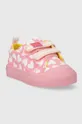 Παιδικά πάνινα παπούτσια Agatha Ruiz de la Prada ροζ