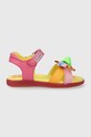 Agatha Ruiz de la Prada sandale din piele pentru copii multicolor 242961.24.27