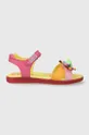 multicolor Agatha Ruiz de la Prada sandały skórzane dziecięce Dziewczęcy