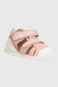 Biomecanics sandali in pelle bambino/a rosa