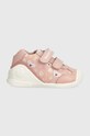 Biomecanics sneakersy skórzane dziecięce Produkt niemowlęcy różowy 242110