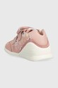 Dziewczynka Biomecanics sneakersy skórzane dziecięce 242110 różowy