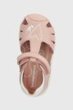 Biomecanics sandały skórzane dziecięce różowy 242230.22.23