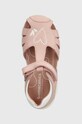 Biomecanics sandali in pelle bambino/a rosa 242230.24.27
