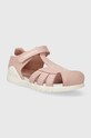 Dětské kožené sandály Biomecanics 242230.28.32 růžová SS24