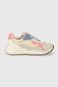 Geox sneakersy dziecięce skóra zamszowa beżowy J4597B.022FU.28.35