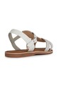 Fete Geox sandale din piele pentru copii J45BSE.0BS85.28.35 alb