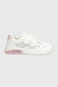 Geox sneakersy dziecięce syntetyczny biały J45DAA.0AS54.28.31