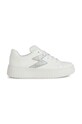 Geox sneakersy dziecięce imitacja skóry licowej biały J45DVA.0BCBN.36.39