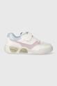 Geox sneakersy dziecięce imitacja skóry licowej różowy J45HPA.0BUAS.28.31