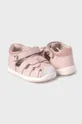 рожевий Дитячі шкіряні сандалі Mayoral Для дівчаток