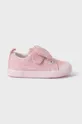 Παιδικά πάνινα παπούτσια Mayoral ροζ