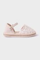 Mayoral espadryle dziecięce Produkt niemowlęcy beżowy 41555.42A.Baby
