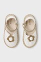 Mayoral espadryle dziecięce imitacja zamszu beżowy 41557.44B.Baby