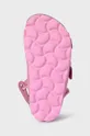 ružová Detské semišové sandále Mayoral