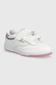 λευκό Παιδικά δερμάτινα αθλητικά παπούτσια Reebok Classic Club C Για κορίτσια