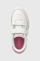 Детские кожаные кроссовки Reebok Classic Club C белый 100075110