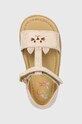 Shoo Pom sandale din piele intoarsa pentru copii TITY MIAOU bej Q4LEDG04.24.27