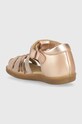 Дівчинка Дитячі шкіряні сандалі Shoo Pom PIKA SPART Q4MDAW04.21.25 золотий