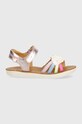 Shoo Pom sandale din piele pentru copii GOA MULTI Q4NGDH04.25.27 roz SS24