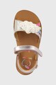 Shoo Pom sandale din piele pentru copii GOA MULTI roz Q4NGDH04.25.27