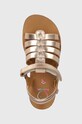 Shoo Pom sandały skórzane dziecięce GOA SPART beżowy Q4NKAW04.28.34