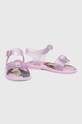 Dziewczynka Melissa sandały dziecięce MAR SANDAL DISNEY M.35699 fioletowy
