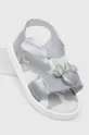 срібний Дитячі сандалі Melissa JUMP DISNEY 100 BB Для дівчаток