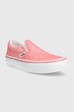 Vans tenisi copii UY Classic Slip-On VN0005WWPNK roz SS24