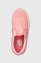 rózsaszín Vans gyerek sportcipő UY Classic Slip-On