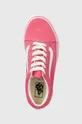 ροζ Παιδικά πάνινα παπούτσια Vans Old Skool Platform