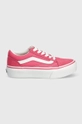 Дитячі кеди Vans UY Old Skool Platform рожевий