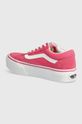 Dziewczynka Vans tenisówki dziecięce UY Old Skool Platform VN0A3TL3G3X różowy
