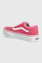 Dziewczynka Vans tenisówki dziecięce UY Old Skool Platform VN0A3TL3G3X różowy