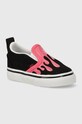 Vans gyerek sportcipő TD Slip-On V slip on fekete VN000UBSB9P